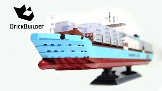 Lego Creator 10241 Maersk Line TripleE  Lego Speed Build [upl. by Archy]