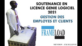 Soutenance en Génie logiciel niveau 3  Automatisation de la gestion des employés et clients [upl. by Eyaf]