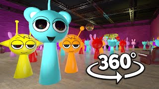 Incredibox Sprunki Nightclub  VR 360° Experience [upl. by Oriel]