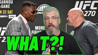 Dana White Francis Ngannou Made LESS Boxing Than in UFC  LUKE THOMAS [upl. by Schweiker]