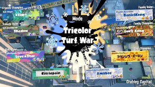 Splatfest 12  Friends vs Family vs Solo Tricolor Battles Frosty Fest [upl. by Sufur]