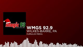 WMGS 929 WilkesBarre PA  Flip to Christmas Music 112224 [upl. by Lyssa]