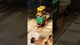 Loading 20ft container box for container vessel fyp foryou video viralshorts shortsasmr [upl. by Eillac273]