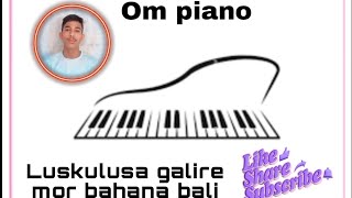 luskulusa galire mor bahana Balisambalpuri 🎹 old song slow versionplay by omprakash [upl. by Marilou]