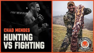 Similarities Between Hunting amp Fighting  Chad Mendes [upl. by Wall736]