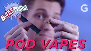 We Tested Juul Against Other Pod Vapes  Battlemodo [upl. by Arvell]