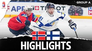 Highlights  Norway vs Finland  2024 MensWorlds [upl. by Ecirtram]