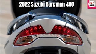 2022 Suzuki Burgman 400 Scooter [upl. by Einahpet]