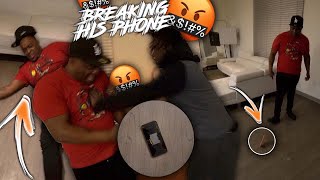 I Broke My Friend Tweezy iPhone 11 Max  THINGS GOT HEATED [upl. by Adrahs]