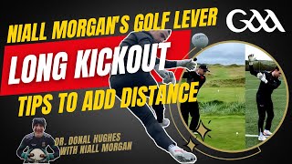 How to improve your LONG KICKOUT in GAA Goalkeeping with Niall Morgan [upl. by Enelear589]