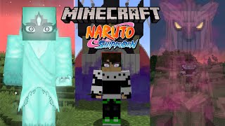 GREATEST NARUTO MOD EVER Shinobi Craft Part2 Doujutsus Tenseigan Susanoo Minecraft Naruto Mod [upl. by Herring]