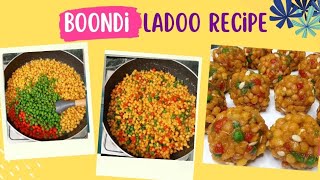 Boondi Ladoo Recipe  Soft amp Juicy Ladoo  Step by Step Ladoo Recipe By Nehras kitchen [upl. by Gnivri]