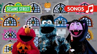 Sesame Street 12 Treats of Halloween Song with Cookie Monster Elmo and The Count [upl. by Stern]