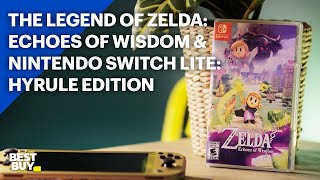 Save Hyrule with the wisdom of Princess Zelda and the Nintendo Switch Lite Hyrule Edition [upl. by Jaquelyn]