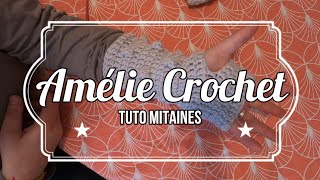 Tuto mitaines au crochet pas à pas [upl. by Herzig]