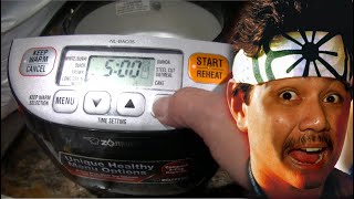 How to change the tone on a Zojirushi Rice Cooker [upl. by Bjorn]