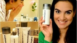 My Night Skin Routine Dermalogica Review [upl. by Ynnaffit]