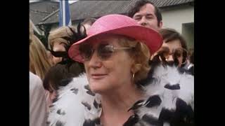 Crowds Enjoy The Galway Races Ireland 1981 [upl. by Bax]