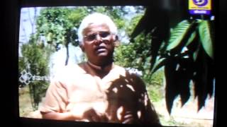 A Documentary on DrKhader and Kaadu Krushi telecasted in DD Chandana [upl. by Dasteel]