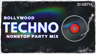 BOLLYWOOD TECHNO NONSTOP MIX  TECH HOUSE PARTY 2024  LONG DRIVE  BOLLY TECHNO MIX BY djadityanr [upl. by Gladwin]