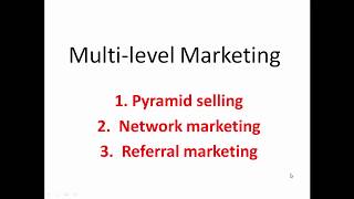 MLM Multilevel Marketing Kya hai  MLM ki Poori Jankari Hindi Me [upl. by Marguerie494]