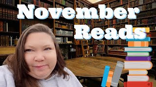 Everything I Read in November [upl. by Cavallaro228]