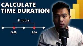 CALCULATE TIME DURATION between two periods in POWER BI  Power Query or DAX Methods with EXAMPLE [upl. by Ludlow4]