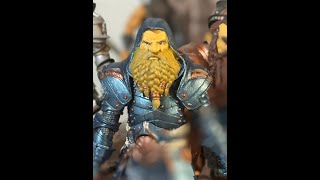 Wolf King Customs Ranger Dwarf custom parts for Mythic Legions Deluxe Dwarf Legion Builder [upl. by Nawad]