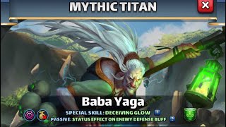 Empires Puzzles  Mythic titan hits looking for top 100 ranking [upl. by Atig71]