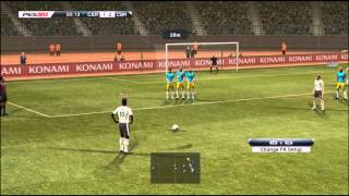 PES 2013  ARGENTINA Classic Maradona vs BRASIL Classic Pelé [upl. by Mossolb]