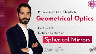 Geometrical Optics  Spherical Mirrors  Physics Class 10  Chapter 12  Urdu  Hindi 2024 [upl. by Montano]