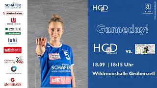 Handball 3 Liga HCD Gröbenzell  TV Nellingen [upl. by Othelia]