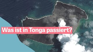 Tonga Der Vulkanausbruch und seine Folgen [upl. by Ynohtnaluap]