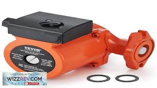 VEVOR 0011BF4J Hot Water Circulation Pump 110V 230W 33 GPM Recirculating Pump Review [upl. by Naget]