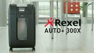 Rexel Auto 300X Auto Feed Shredder [upl. by Tade]