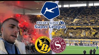 BSC YOUNGBOYS V SERVETTE FC I 🔥😬SPANNENDES SPITZENDUELL I Stadion Vlog xKiko [upl. by Karine]