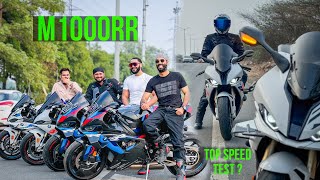 M1000RR ke Sath First Ride par Top Speed Test [upl. by Sieber366]