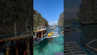 Emeraldgreen water Kayangan Lake Coron Palawan lake swimming [upl. by Banna]