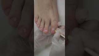 Paraffin Wax Treatment and Classic Pedicure dubai dubaibarbershop nails celebrity shorts [upl. by Glynas984]