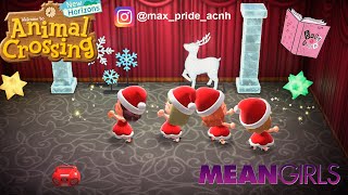 Mean Girls  Jingle Bell Rock Recreation ACNH [upl. by Spearing76]