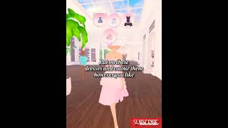 How to make a princess dress in dti🎀 roblox dresstoimpress dti dress asethetic bts beautiful [upl. by Aicirpac933]