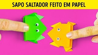 10 IDEIAS SIMPLES E DIVERTIDAS COM PAPEL [upl. by Kassaraba]