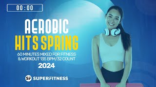 Aerobic Hits Spring 2024 135 bpm32 count [upl. by Kiersten313]