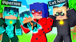 A LADYBUG TRAIU O CAT NOIR E TEVE UM FILHO COM O VIPERION no MINECRAFT [upl. by Yzdnil277]