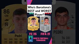 FIFA Ratings SHOCKER  Whos Barcelonas BEST and WORST Player [upl. by Reggy554]