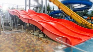 Gino Paradise  Family Slide  Multislide Onride POV [upl. by Nauqaj628]