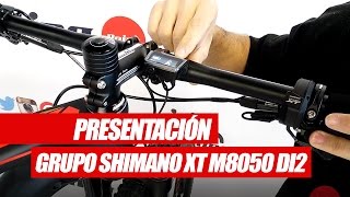 PRESENTACIONES PRODUCTO  Grupo Shimano XT M8050 DI2 [upl. by Old]