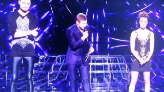 The X factor Gary Barlow Walks off stage Live shows [upl. by Cordeelia811]