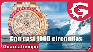 Wishdoit The Glacier Automatic Con casi 1000 circonitas 💎💎 [upl. by Fianna]