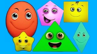 Learn the Shapes of Objects  Shape Song for Kids  Nursery Rhymes by Tiny Baby Stars [upl. by Ferwerda741]